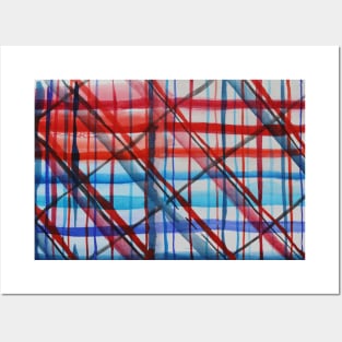 Patriot Plaid Posters and Art